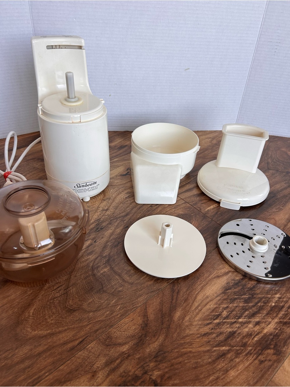 Vintage Sunbeam Oskar 14081 Food Processor Chopper Made in France